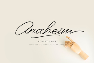 Anaheim Script: A Modern Handwritten Font for Authentic Design