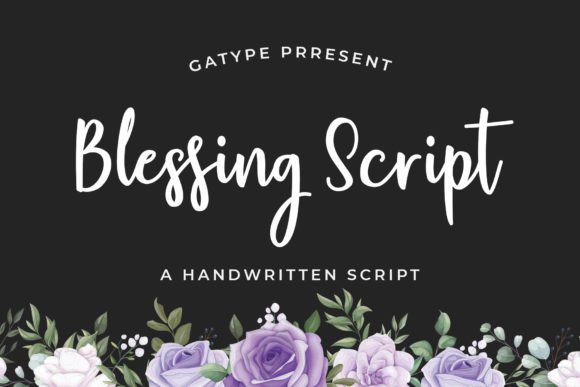 Blessing Script: Elevate Your Brand with Modern Calligraphy