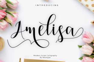 Bring a Fresh, Handmade Feel to Your Designs with Amelisa Script