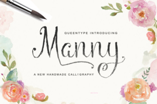 Manny Script: A Handmade Font for Authentic Design