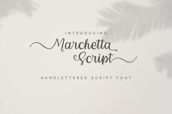 Marchetta Script: A Modern Touch of Handwritten Elegance