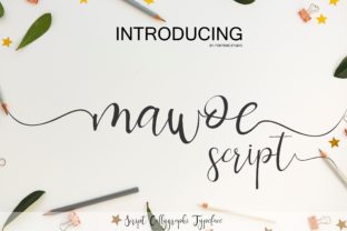 Mawoe Script: The Elegant Font for Romantic Design