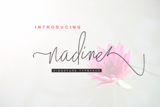 Nadine Script: The Elegant Handwritten Font for Modern Branding