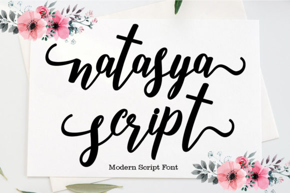 Natasya Script: A Stylish Font for Your Creative Projects