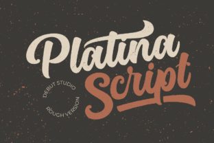 Platina Script - Rough: The Handwritten Font with Raw Charm