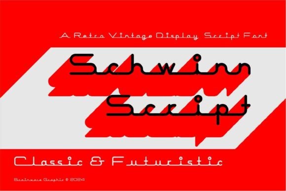 Schwinn Script: A Modern Retro-Futuristic Font for Bold Brands