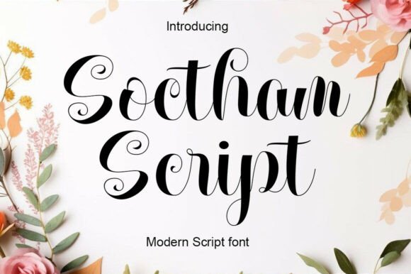 Soetham Script: Where Modern Elegance Meets Effortless Flow