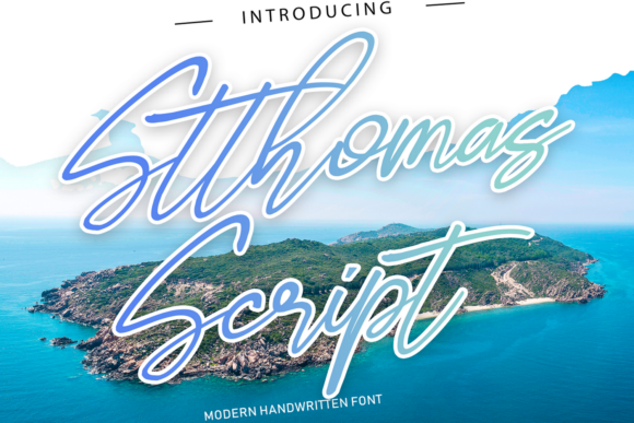 Stthomas Script: A Premium Font for Authentic Brand Identity