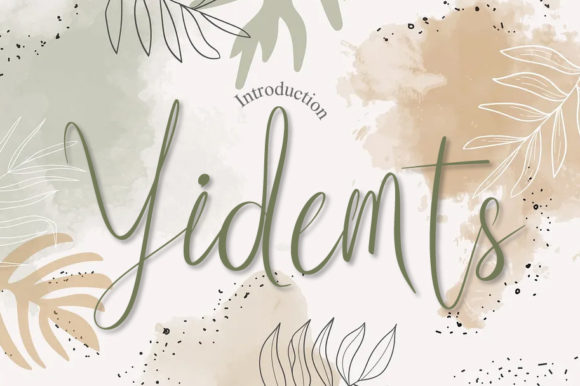 Why Yidemts Script is the Handwritten Font Your Brand Needs